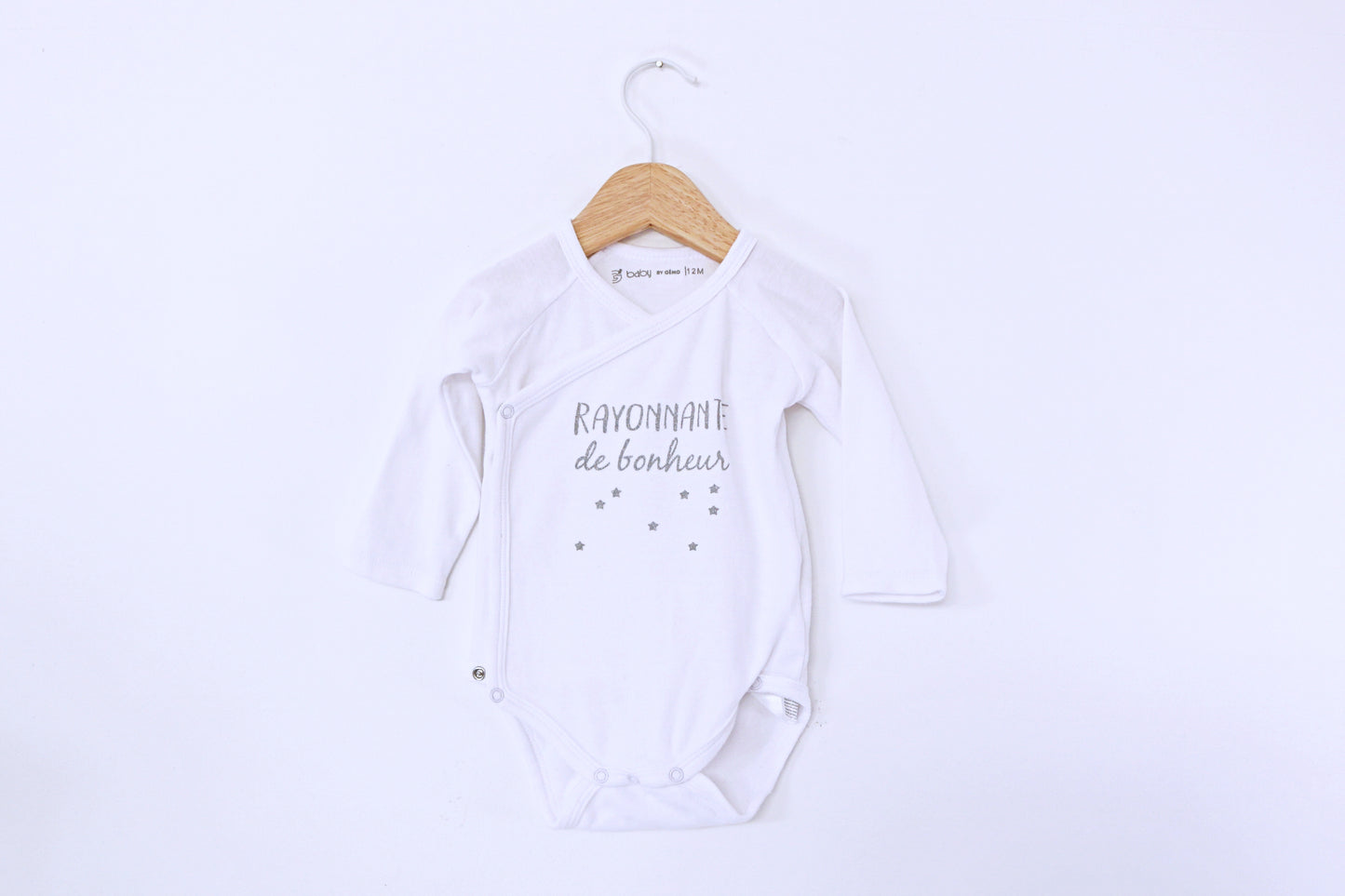 Body manga comprida ▪️ Bebé 9 - 12 meses