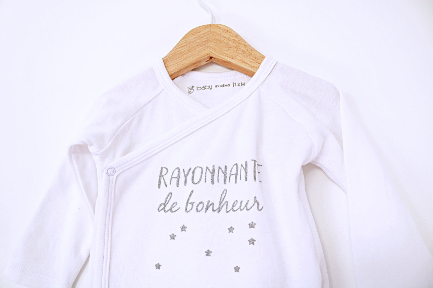 Body manga comprida ▪️ Bebé 9 - 12 meses