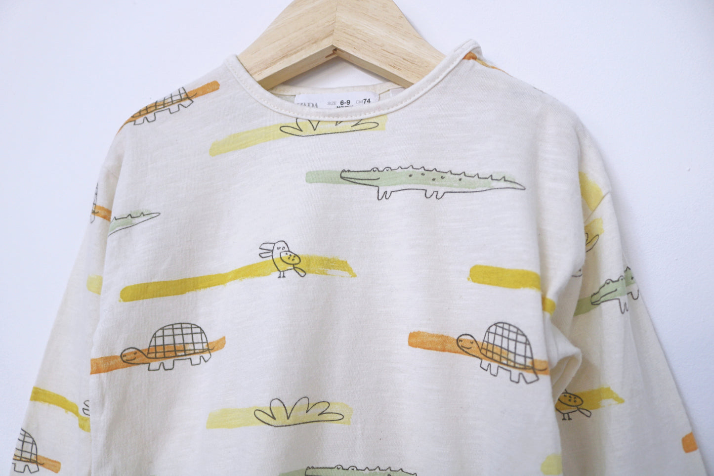 Camisola de Algodão Fina ▪️ Bebé 6 - 9 meses