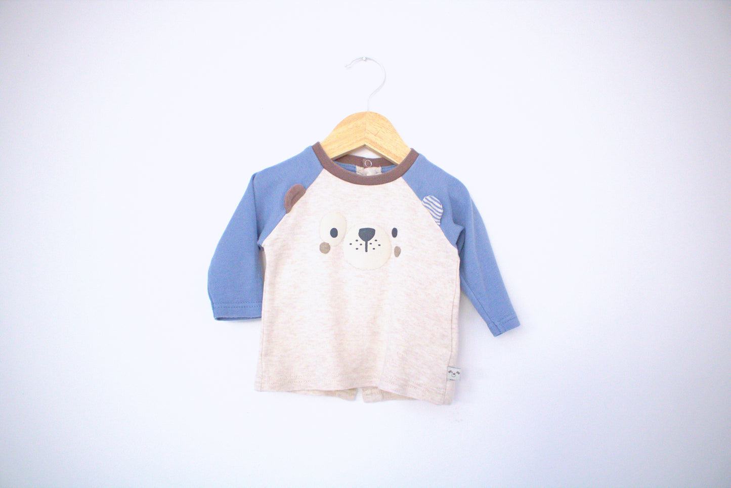 Camisola de Algodão Fina ▪️ Bebé 3 - 6 meses