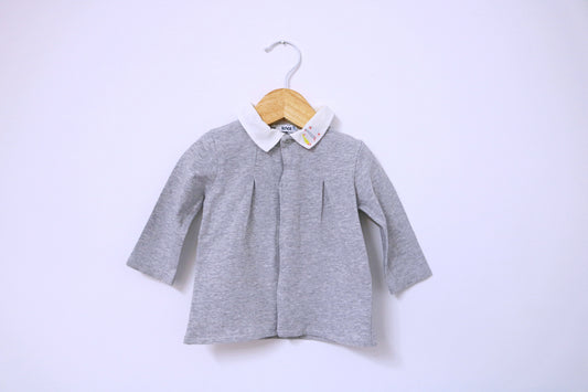 Camisola de Algodão Fina ▪️ Bebé 1 - 3 meses