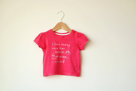 T-shirt para Bebé Menina de 6 - 9 meses | Clobies