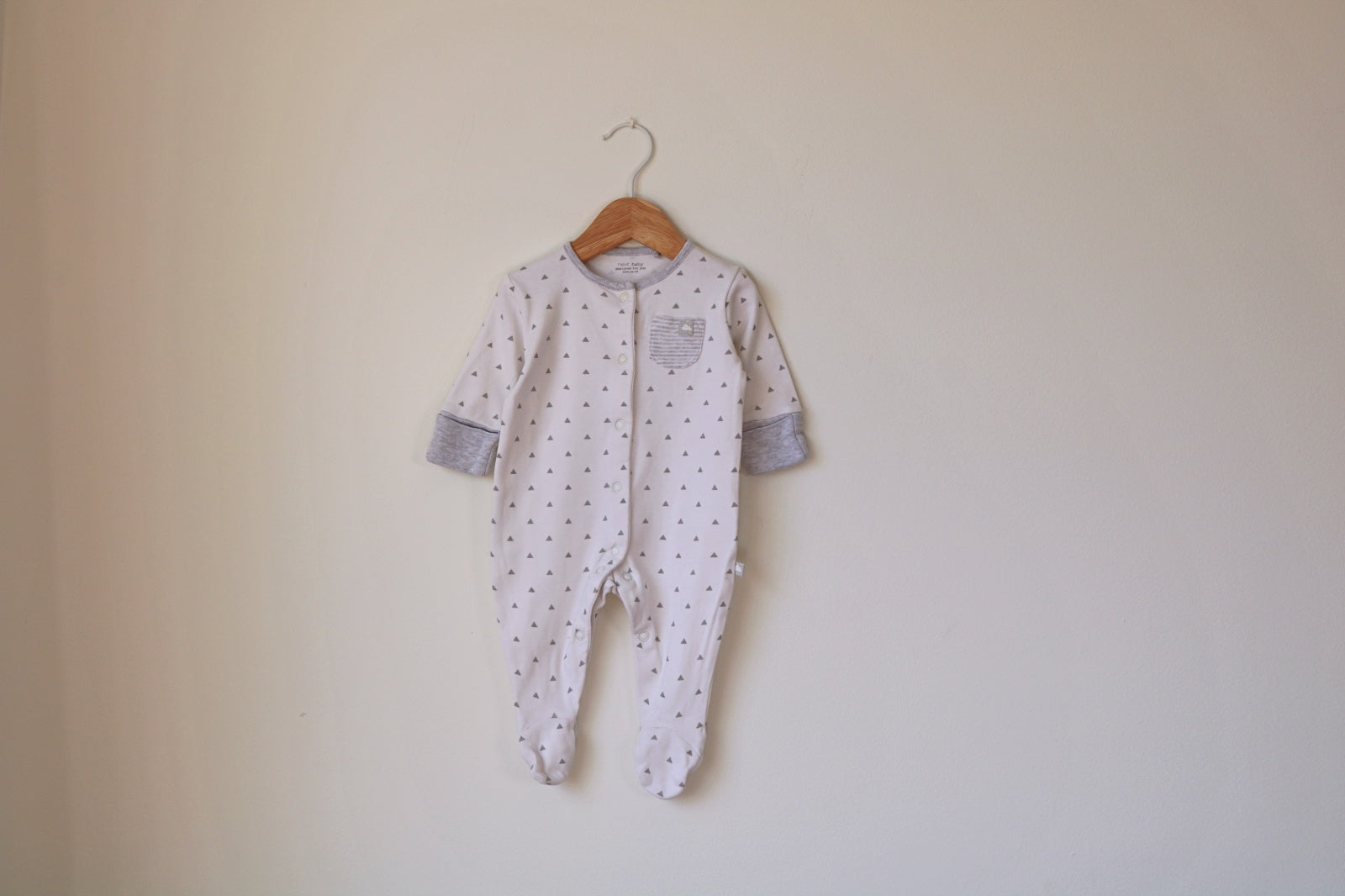 Babygrow c/ pés para Bebé Menina, Bebé Menino de 1 - 3 meses | Clobies