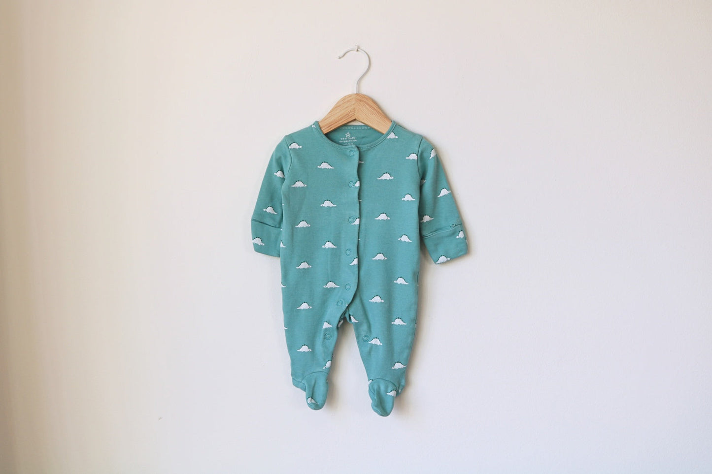 Babygrow c/ pés para Bebé Menino de 0 meses | Clobies