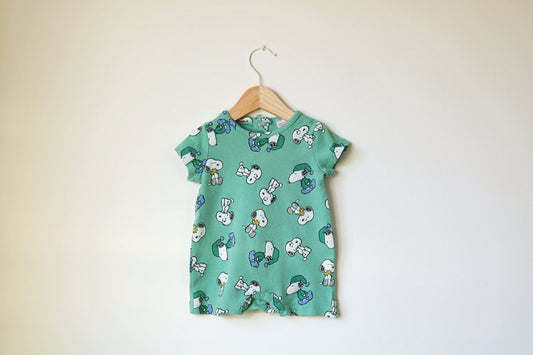 Pijama macacão manga curta para Bebé Menina, Bebé Menino de 3 - 6 meses | Clobies