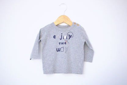 Camisola de Algodão Fina ▪️ Bebé 3 - 6 meses