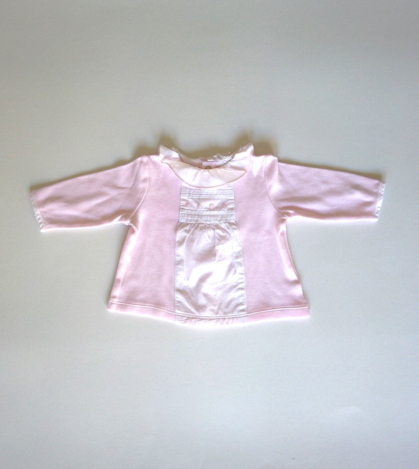 Camisola de Algodão Fina para Bebé Menina de 1 - 3 meses | Clobies