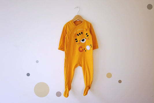 Babygrow c/ pés para Bebé Menina, Bebé Menino de 6 - 9 meses | Clobies