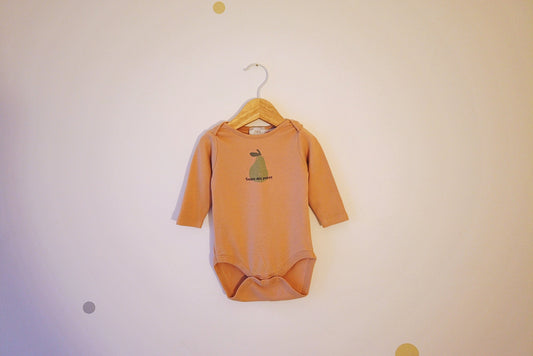 Body manga comprida para Bebé Menina de 6 - 9 meses | Clobies