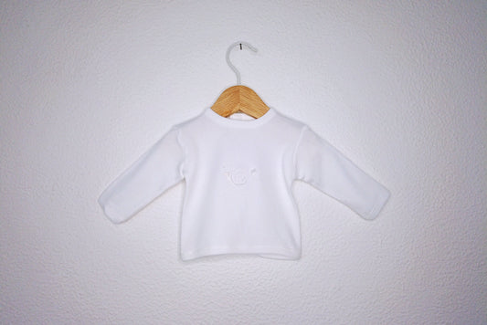 Camisola de Algodão Fina para Bebé Menina, Bebé Menino de 0/1 meses | Clobies