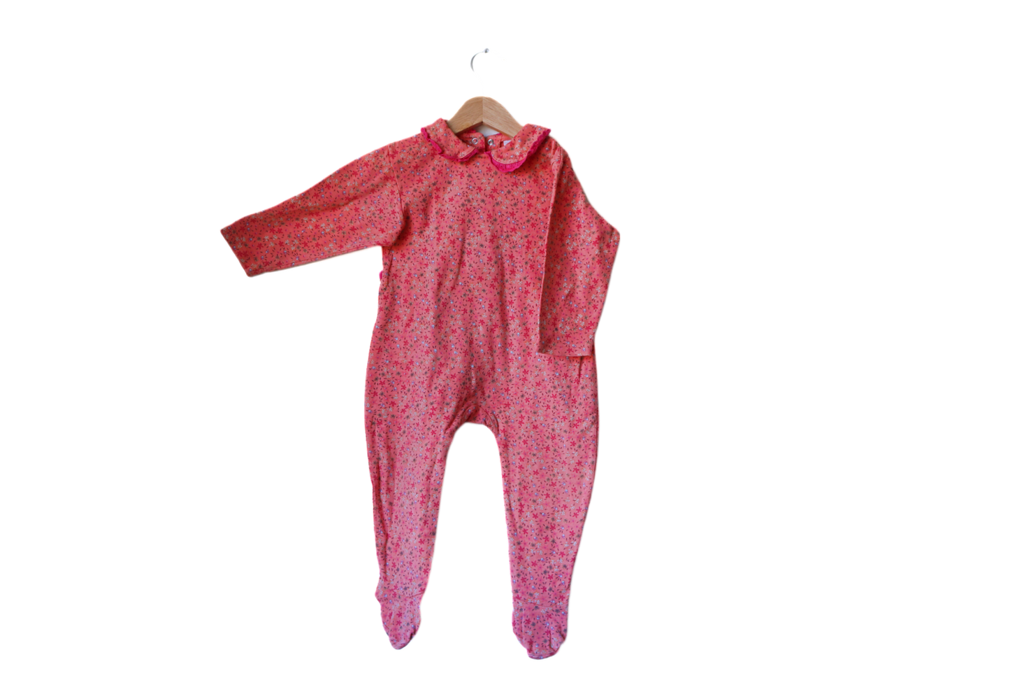 Babygrow c/ pés para Bebé Menina de 12 - 18 meses | Clobies