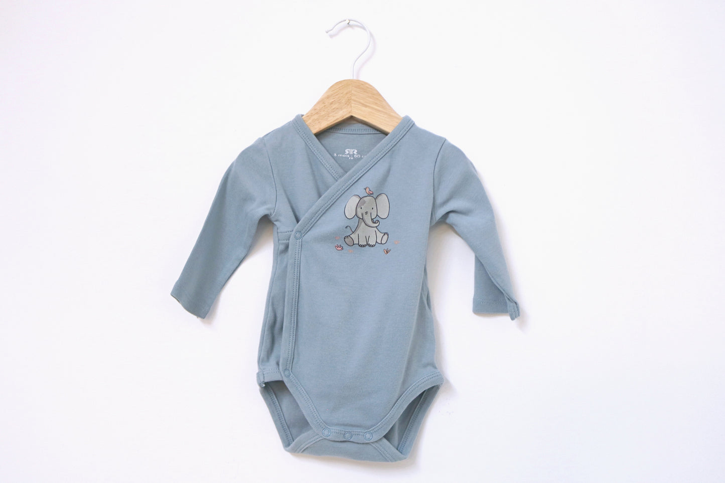 Body manga comprida ▪️ Bebé 1 - 3 meses