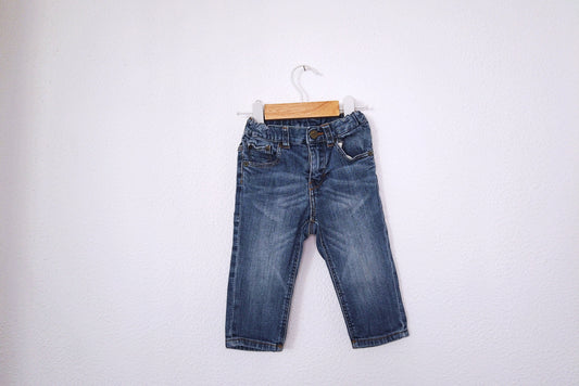 Calças de ganga (jeans) para Bebé Menino de 6 - 9 meses | Clobies