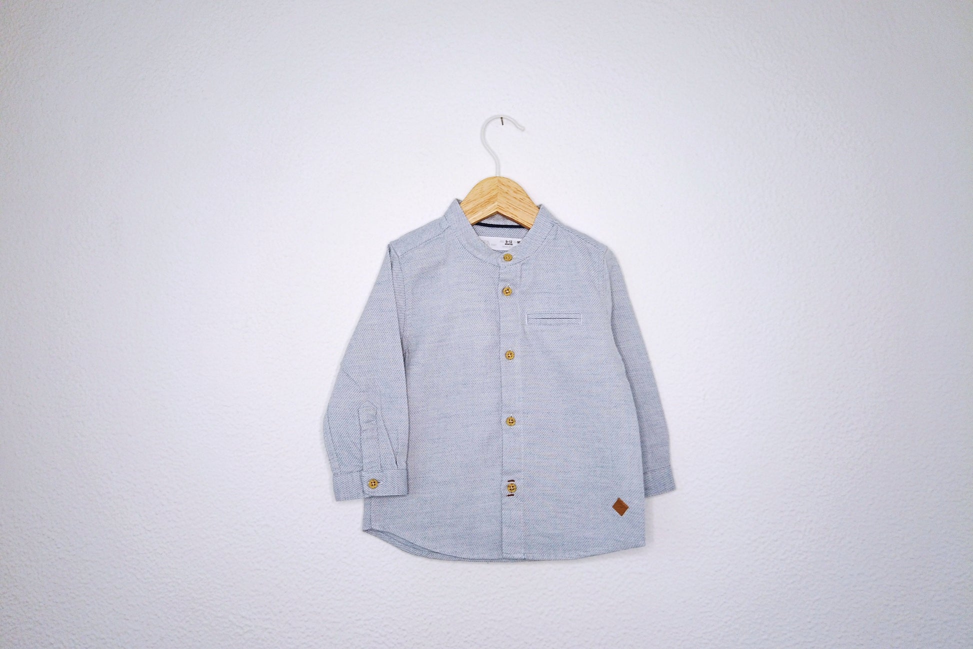 Camisa para Bebé Menino de 9 - 12 meses | Clobies