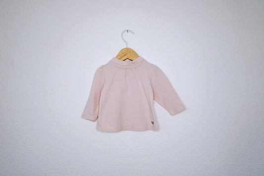 Camisola de Gola Alta para Bebé Menina de 3 - 6 meses | Clobies