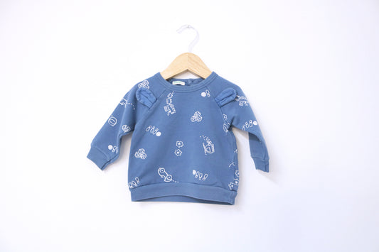 Camisola de Algodão Fina ▪️ Bebé 6 - 9 meses