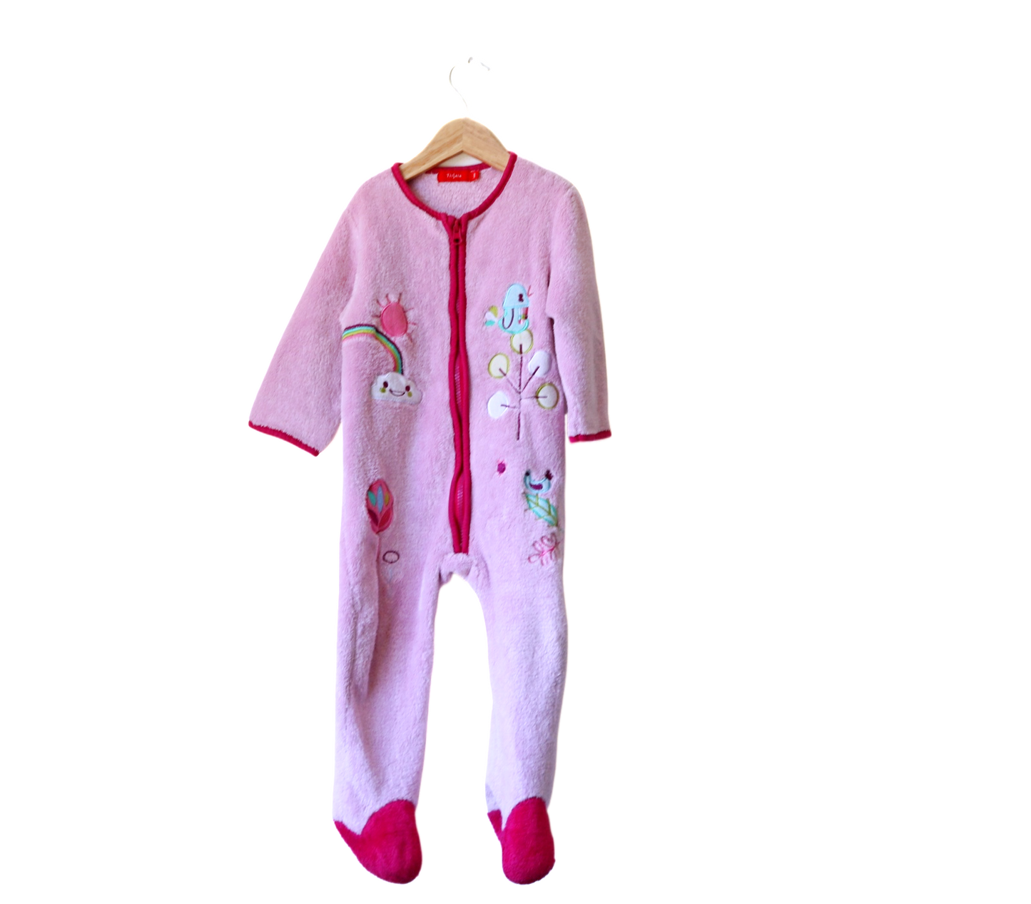 Babygrow c/ pés para Menina de 2 - 3 anos | Clobies