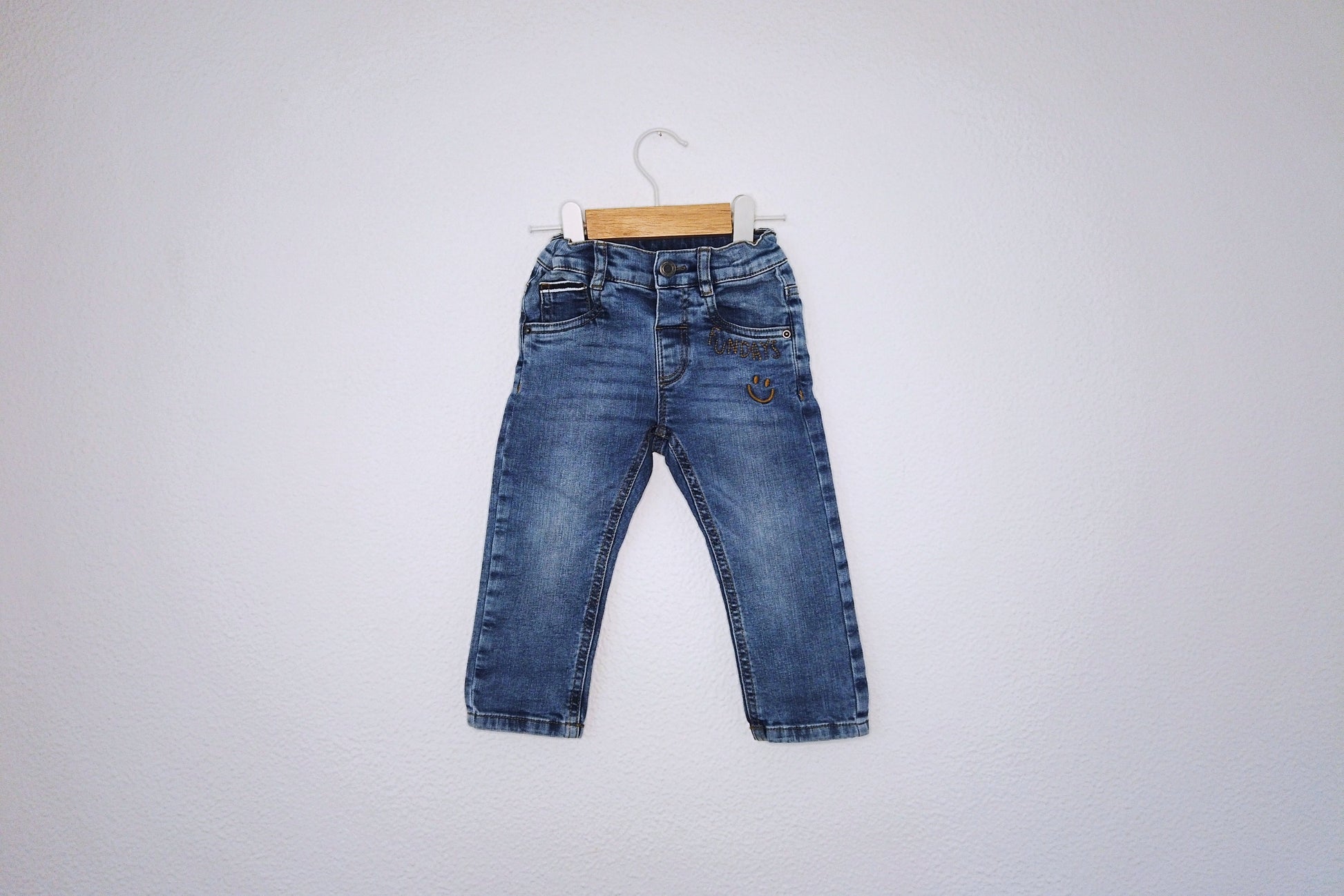 Calças de ganga (jeans) para Bebé Menino de 12 - 18 meses | Clobies