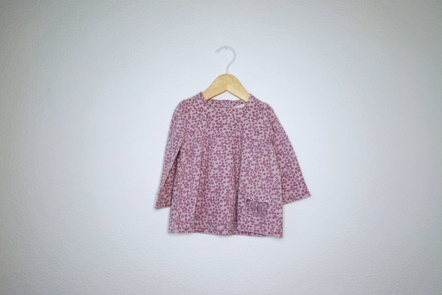 Camisola de Algodão Fina para Bebé Menina de 9 - 12 meses | Clobies