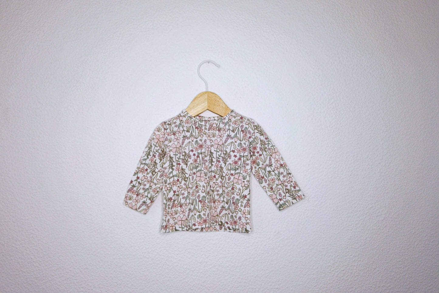 Camisola de Algodão Fina para Bebé Menina de 1 - 3 meses | Clobies