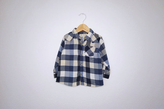 Camisa para Bebé Menino de 9 - 12 meses | Clobies