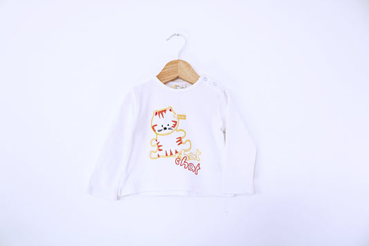 Camisola de Algodão Fina para Bebé Menina de 3 - 6 meses | Clobies