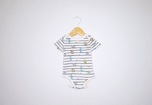 Body manga curta ▪️ Bebé 1 - 3 meses