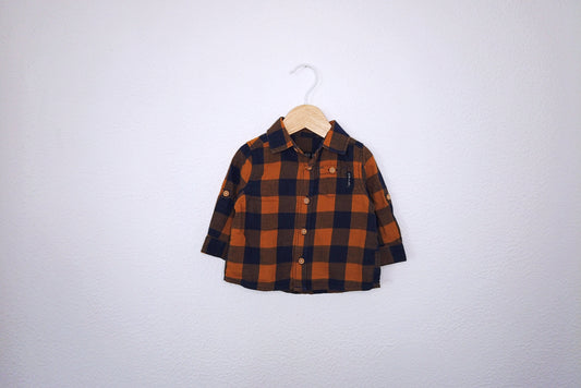 Camisa para Bebé Menino de 1 - 3 meses | Clobies