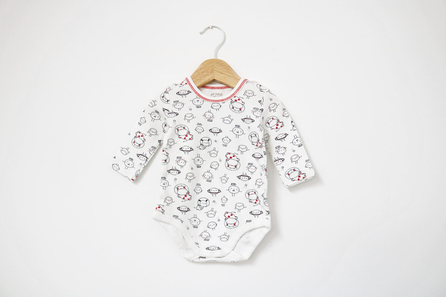 Body manga comprida ▪️ Bebé 3 - 6 meses