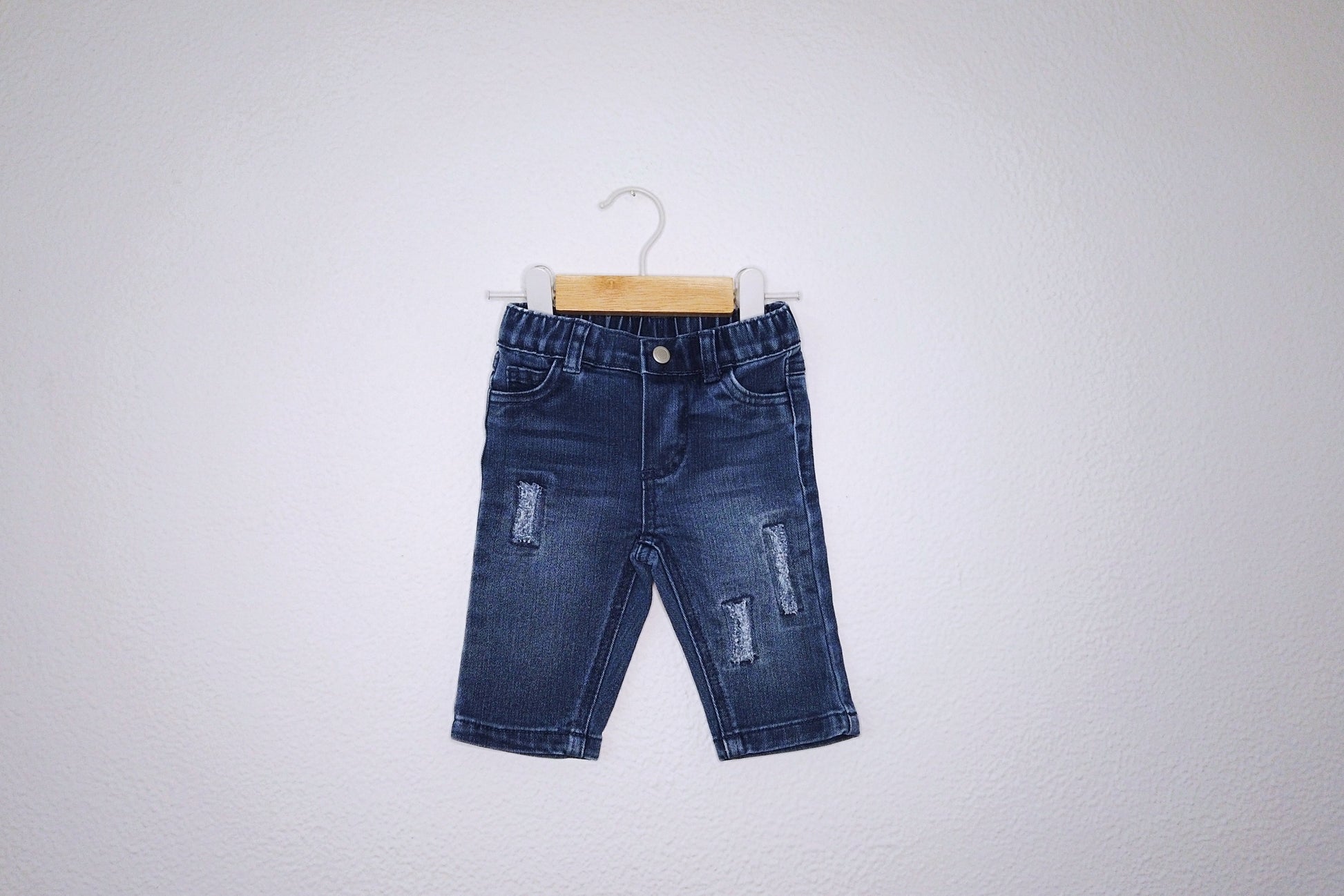 Calças de ganga (jeans) para Bebé Menino de 3 - 6 meses | Clobies