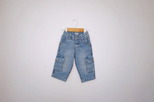 Calças de ganga (jeans) para Bebé Menina, Bebé Menino de 3 - 6 meses | Clobies