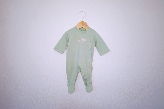 Babygrow c/ pés para Bebé Menina, Bebé Menino de 0/1 meses | Clobies