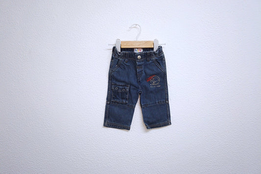 Calças de ganga (jeans) para Bebé Menino de 3 - 6 meses | Clobies