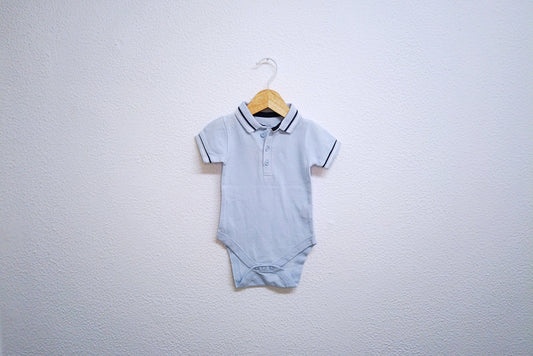 Body polo manga curta para Bebé Menino de 3 - 6 meses | Clobies