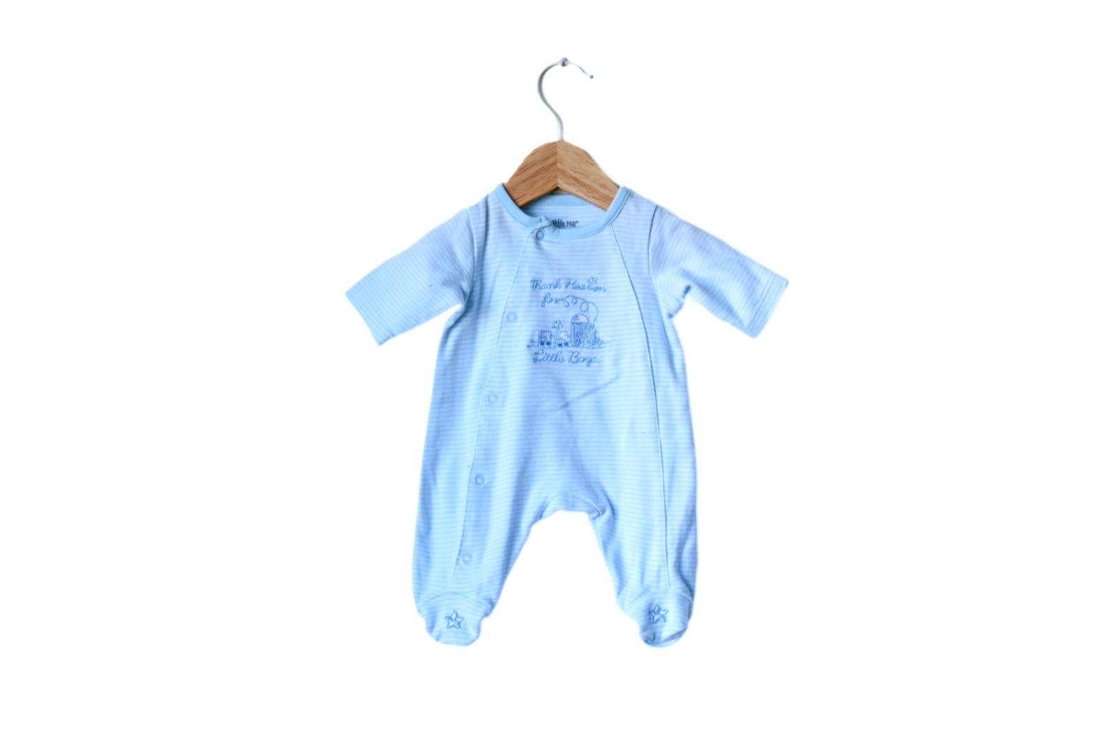 Babygrow c/ pés para Bebé Menino de 0 meses | Clobies