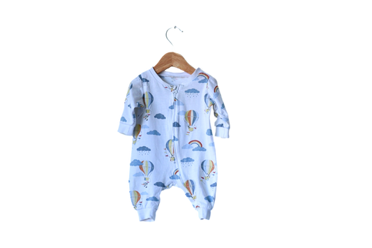 Babygrow s/pés para Bebé Menino de 0/1 meses | Clobies
