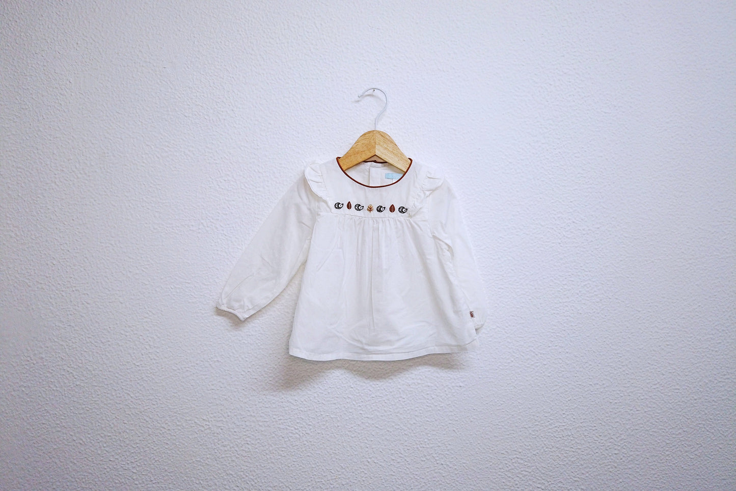 Camisola de Algodão Fina para Bebé Menina de 9 - 12 meses | Clobies