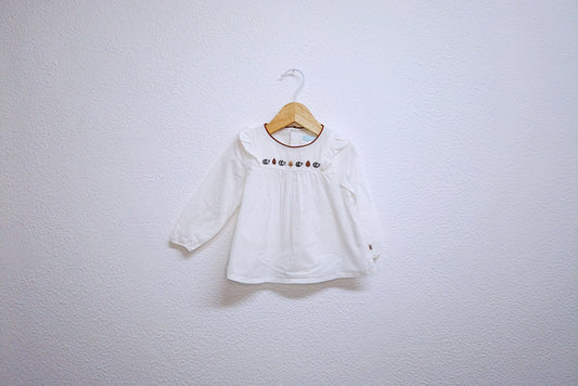 Camisola de Algodão Fina para Bebé Menina de 9 - 12 meses | Clobies