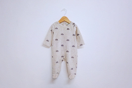 Babygrow c/ pés para Bebé Menina, Bebé Menino de 1 - 3 meses | Clobies