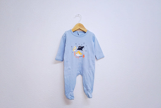 Babygrow c/ pés para Bebé Menina, Bebé Menino de 1 - 3 meses | Clobies