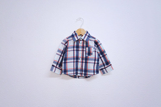 Camisa para Bebé Menino de 1 - 3 meses | Clobies