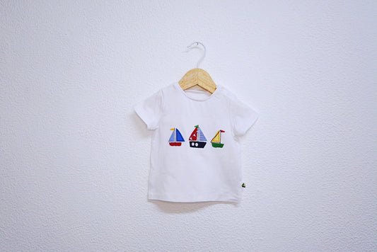 T-shirt para Bebé Menino de 1 - 3 meses | Clobies