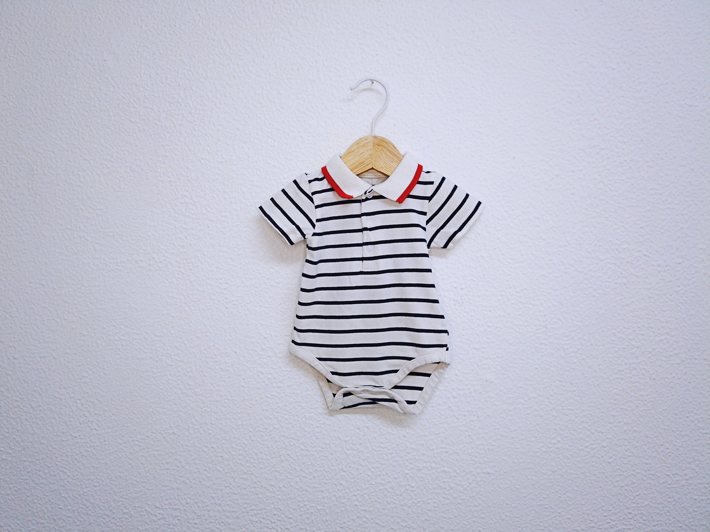 Body polo manga curta para Bebé Menino de 0/1 meses | Clobies