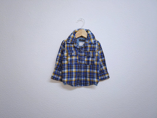 Camisa para Bebé Menino de 6 - 9 meses | Clobies