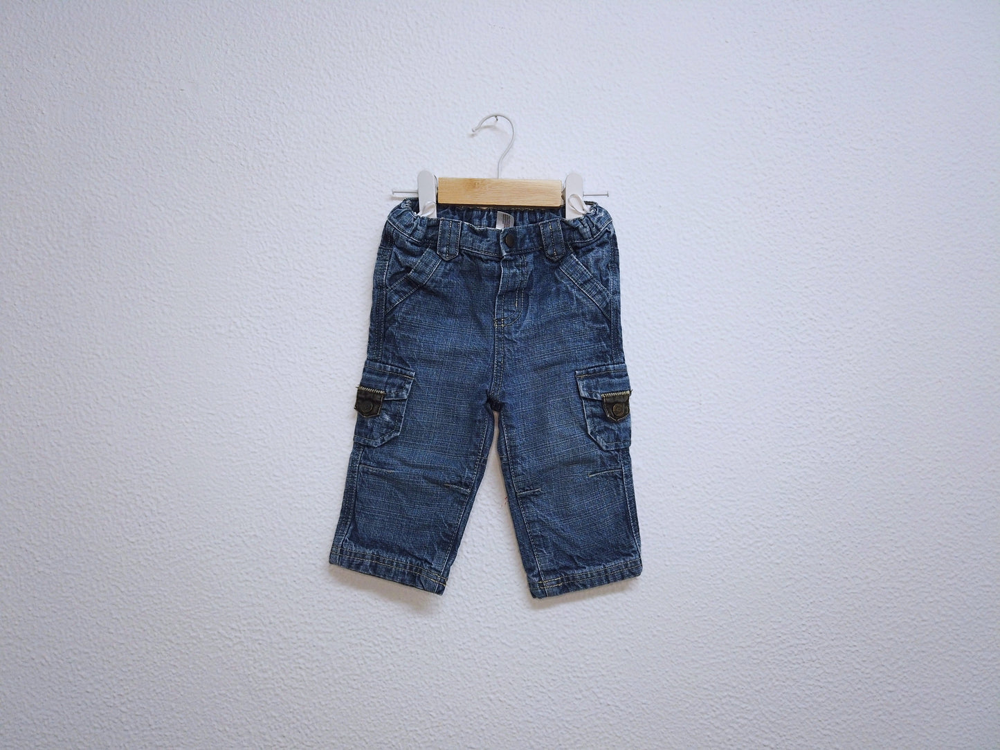 Calças de ganga (jeans) para Bebé Menino de 6 - 9 meses | Clobies