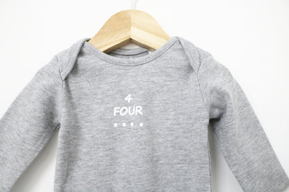 Long sleeve bodysuit ▪️ Baby 1 - 3 months