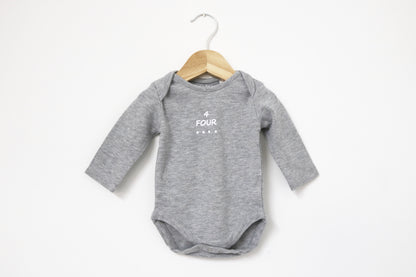 Long sleeve bodysuit ▪️ Baby 1 - 3 months