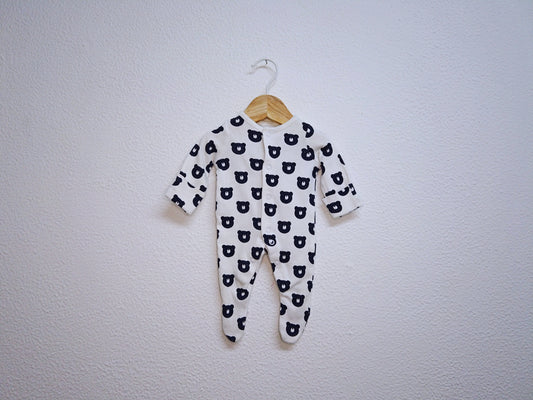 Babygrow c/ pés para Bebé Menina, Bebé Menino de 0 meses | Clobies