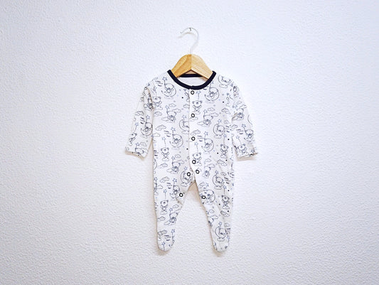 Babygrow c/ pés ▪️ Bebé 0/1 meses