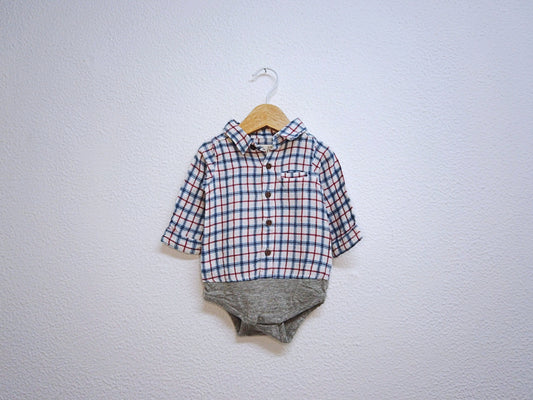 Camisa para Bebé Menino de 3 - 6 meses | Clobies